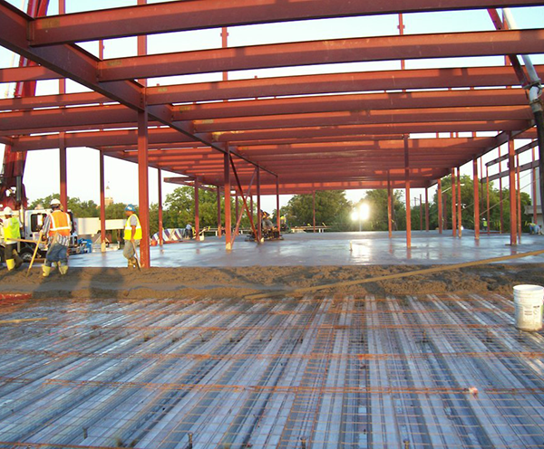 Structural Concrete ft worth police station